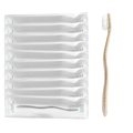 Gentle Green Toothbrush Family Pack (10 Count) – Eco-Friendly Wheat Straw Toothbrushes for Sensitive Teeth | BPA-Free, Travel-Friendly, Plastic-Free