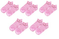 tittimitti® Kids Organic Cotton Ankle Socks 5-Pack – Breathable Lightweight Socks for Active Kids