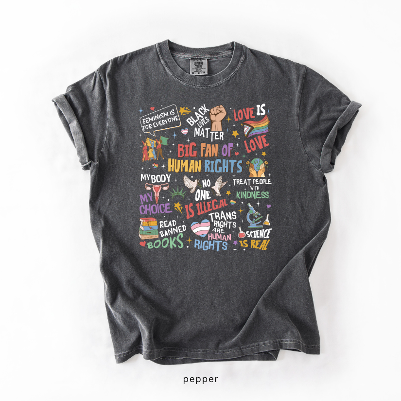 Big Fan of Human Rights Shirt