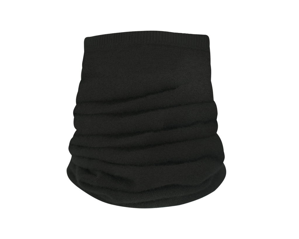 tittimitti® 100% Cashmere Knitted Neck Gaiter Warmer Loop Scarf for Men and Women